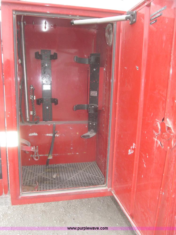 image for item F7332 1987 Ford F350 pumper fire truck