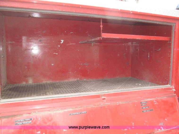 image for item F7332 1987 Ford F350 pumper fire truck