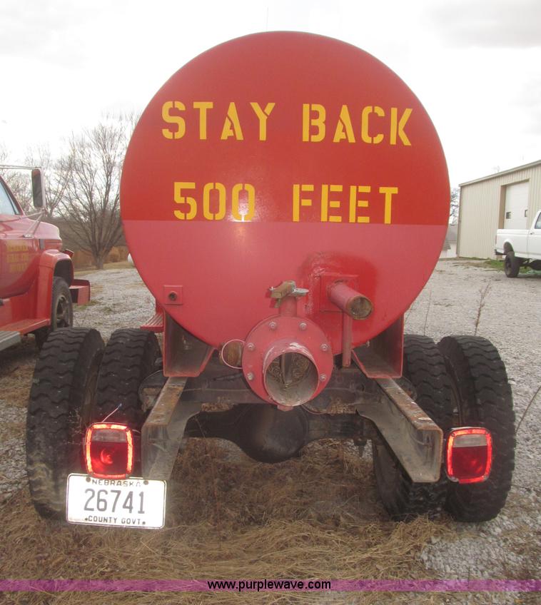 image for item F7346 1984 Chevrolet Custom Deluxe 60 tanker fire truck