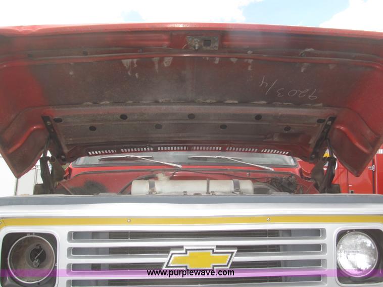 image for item F7346 1984 Chevrolet Custom Deluxe 60 tanker fire truck