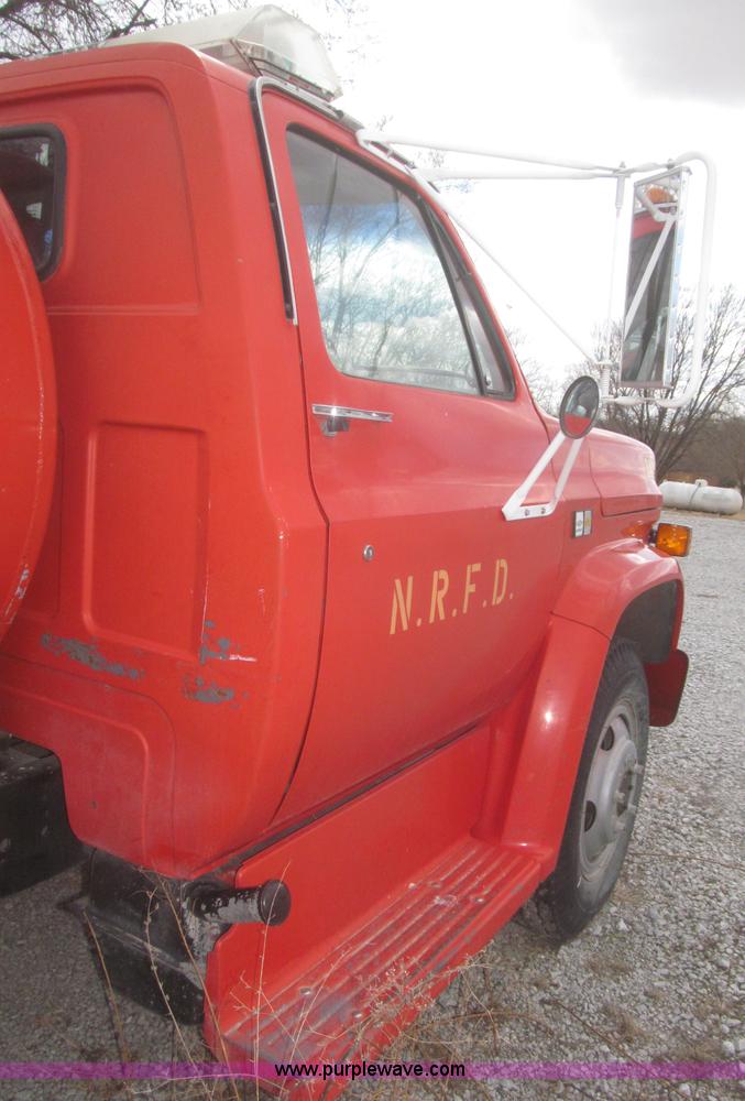 image for item F7346 1984 Chevrolet Custom Deluxe 60 tanker fire truck
