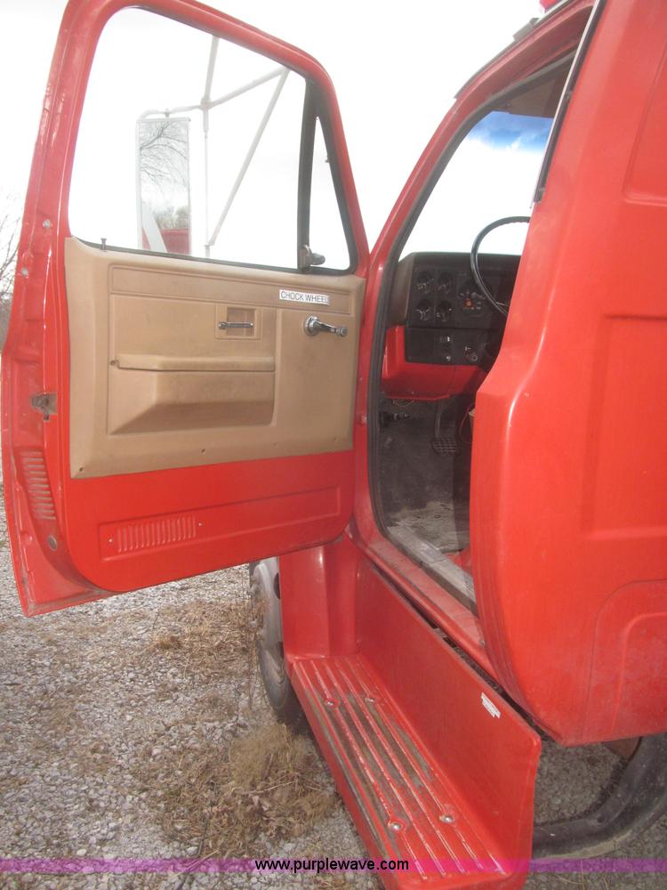 image for item F7346 1984 Chevrolet Custom Deluxe 60 tanker fire truck