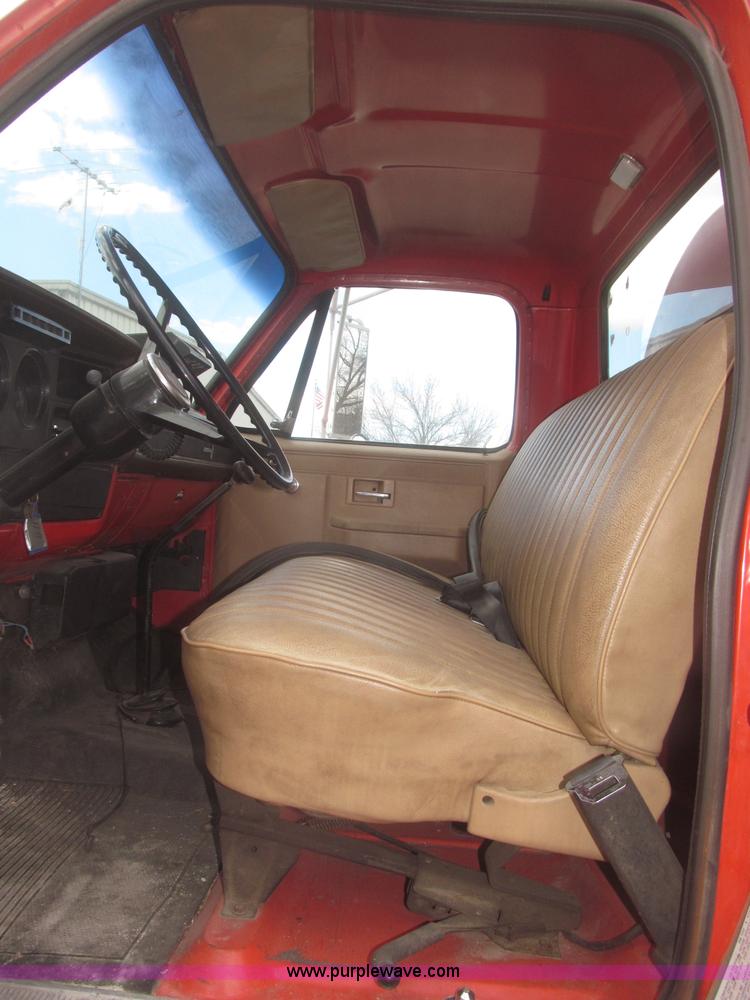 image for item F7346 1984 Chevrolet Custom Deluxe 60 tanker fire truck