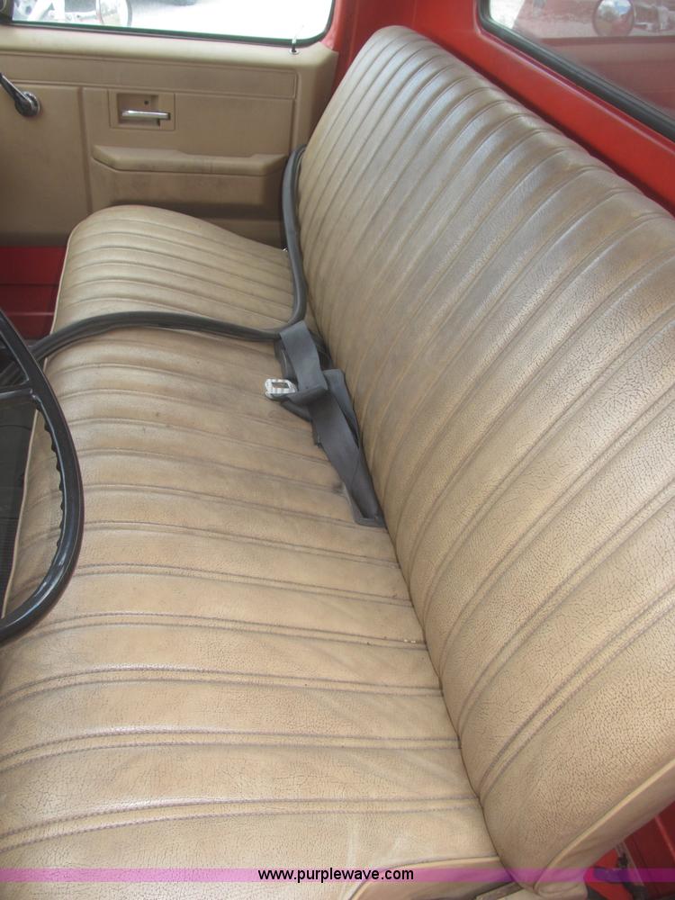 image for item F7346 1984 Chevrolet Custom Deluxe 60 tanker fire truck
