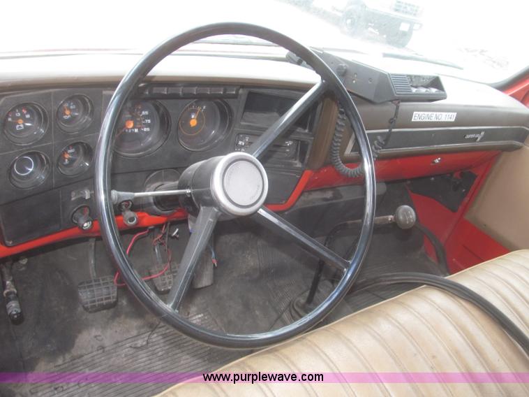 image for item F7346 1984 Chevrolet Custom Deluxe 60 tanker fire truck