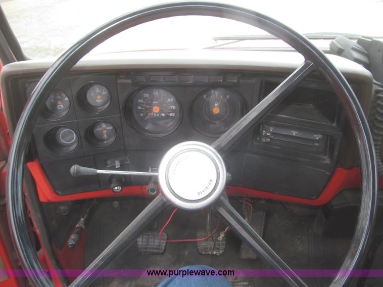 image for item F7346 1984 Chevrolet Custom Deluxe 60 tanker fire truck