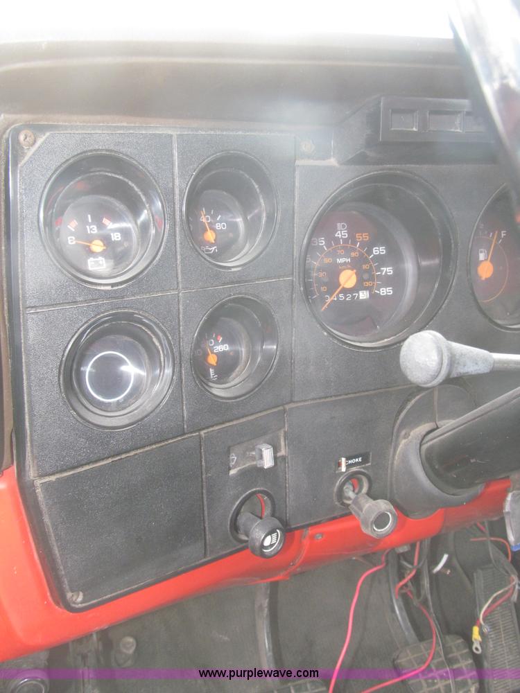 image for item F7346 1984 Chevrolet Custom Deluxe 60 tanker fire truck