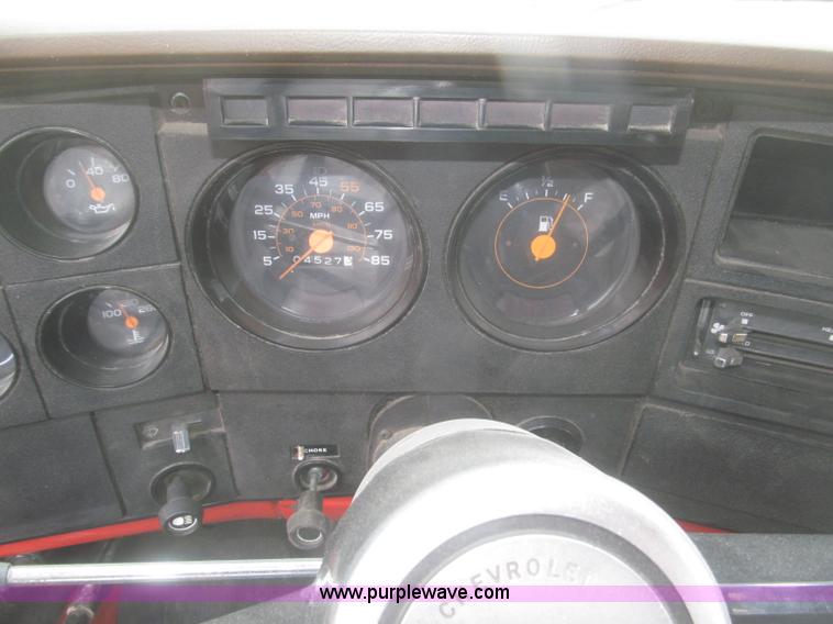 image for item F7346 1984 Chevrolet Custom Deluxe 60 tanker fire truck