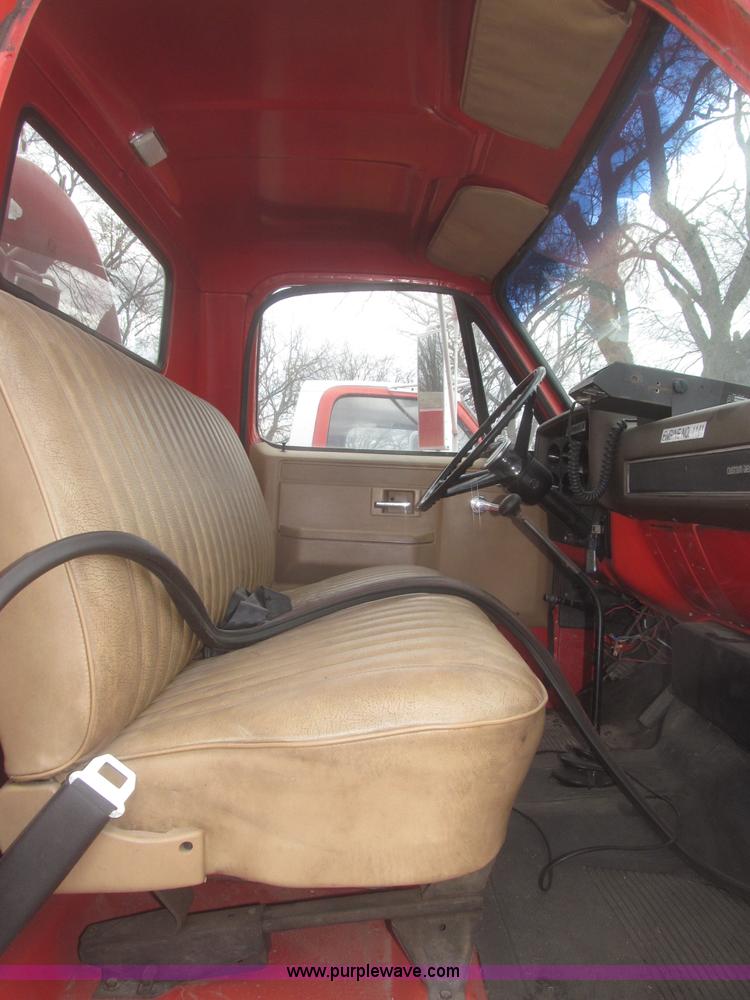 image for item F7346 1984 Chevrolet Custom Deluxe 60 tanker fire truck
