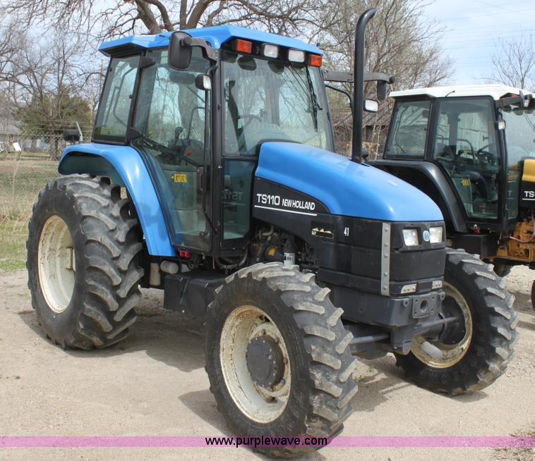 image for item H2183 2001 New Holland TS110 tractor