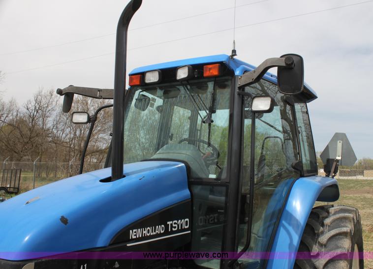 image for item H2183 2001 New Holland TS110 tractor
