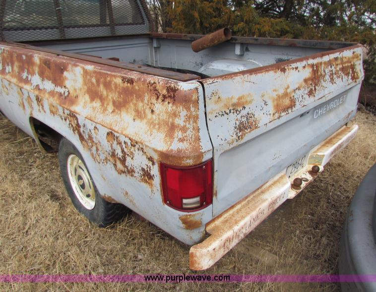 image for item H2220 1985 Chevrolet Custom Deluxe 10 pickup truck