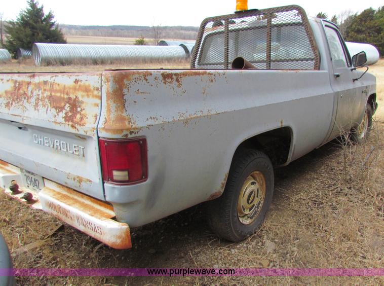 image for item H2220 1985 Chevrolet Custom Deluxe 10 pickup truck