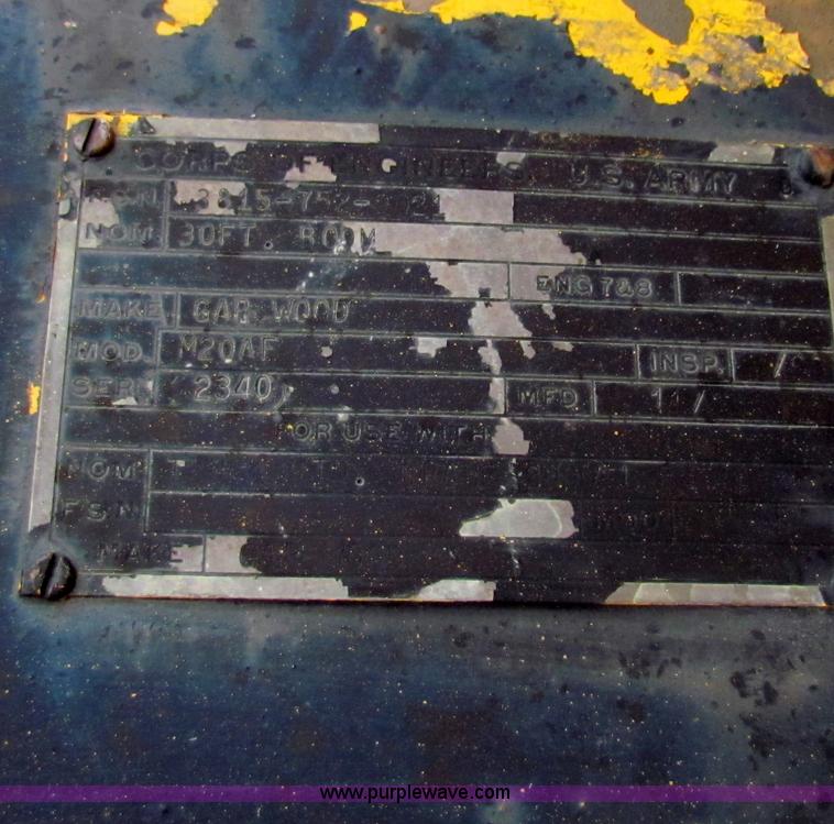 image for item H2222 FWD MUC6X6 truck with Garwood 20 ton crane