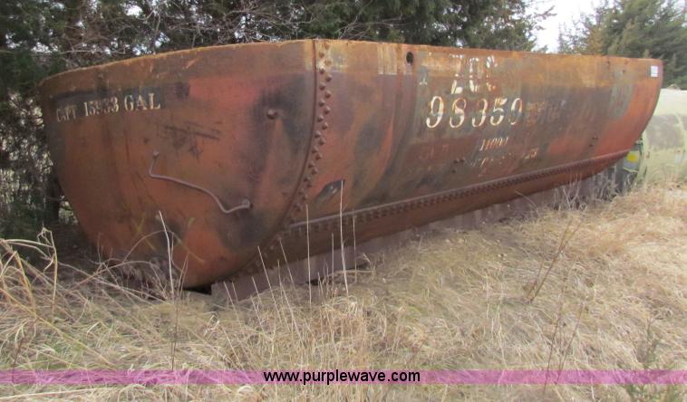 image for item H2224 18' steel half barrel bed