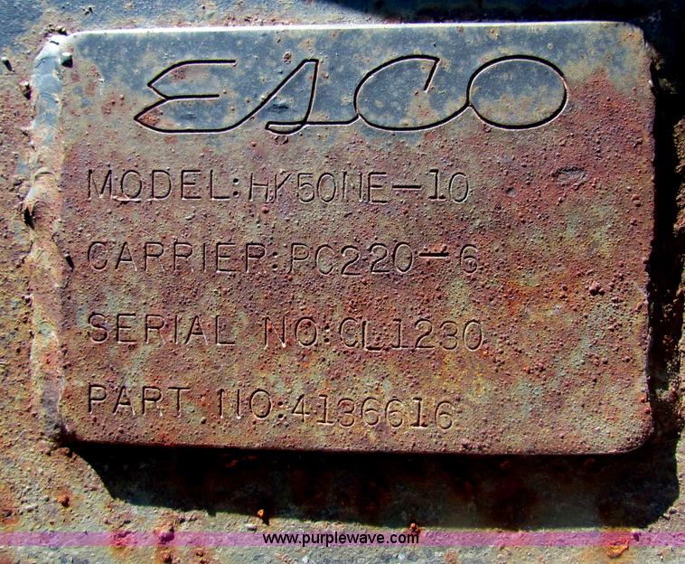 image for item H2234 Esco HK50NE-10 hydraulic thumb