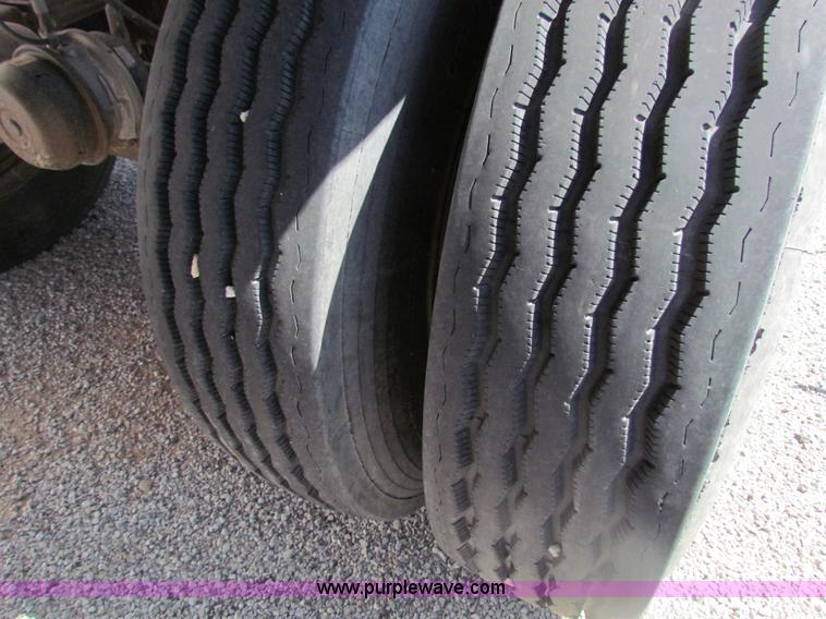 image for item H2237 1982 Clement 30' belly dump trailer