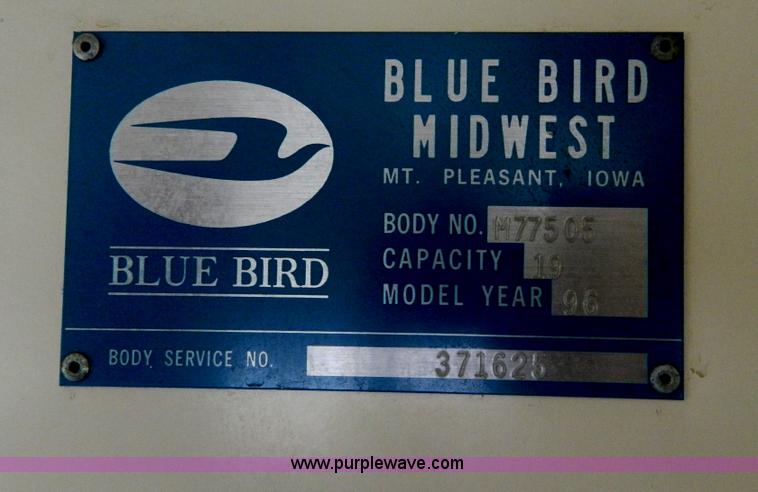 image for item H2478 1996 Chevrolet G30 bus