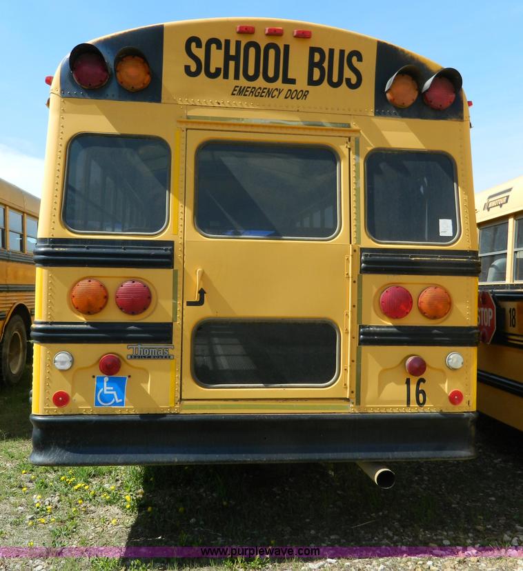 image for item H2480 1995 Ford B700 school bus