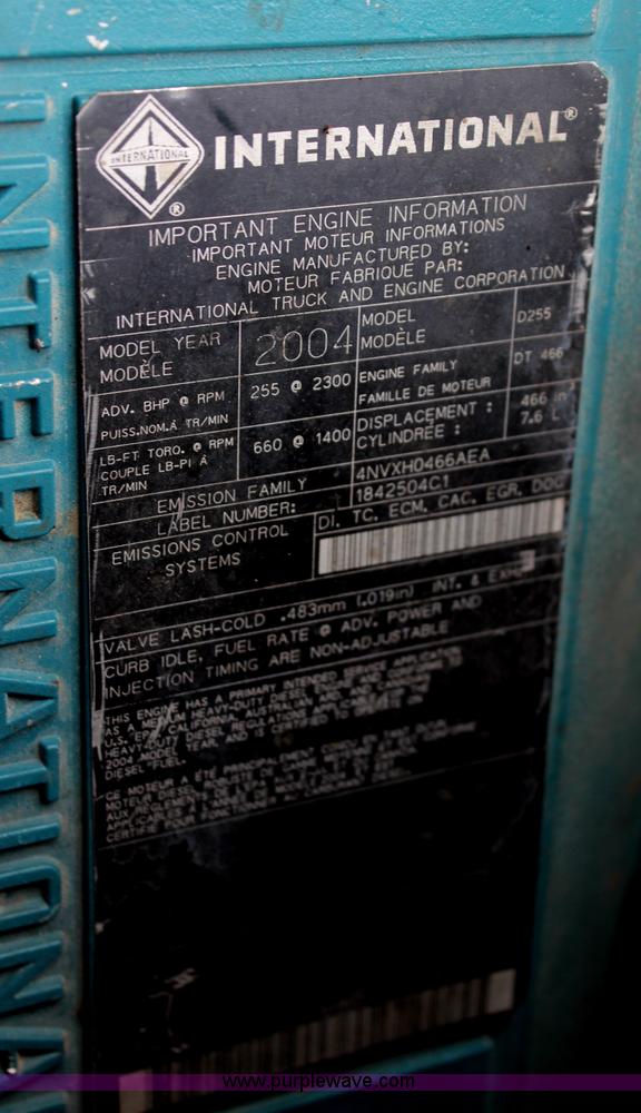 image for item H6014 2005 International DuraStar 4300 sewer jetter truck