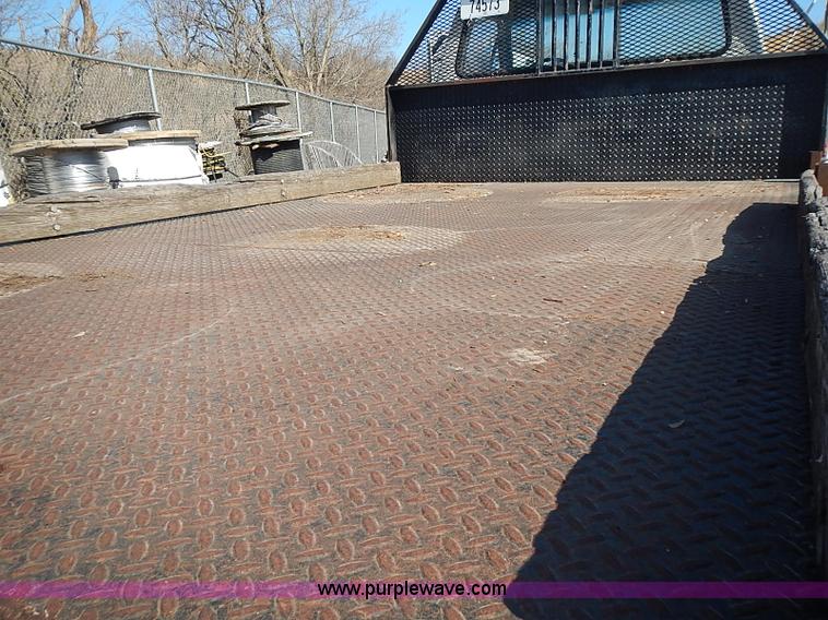 image for item I3688 1980 Ford F350 flatbed pickup truck