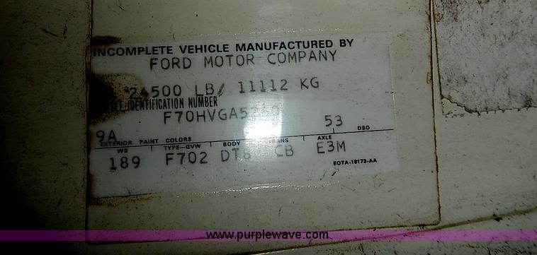 image for item I3688 1980 Ford F350 flatbed pickup truck