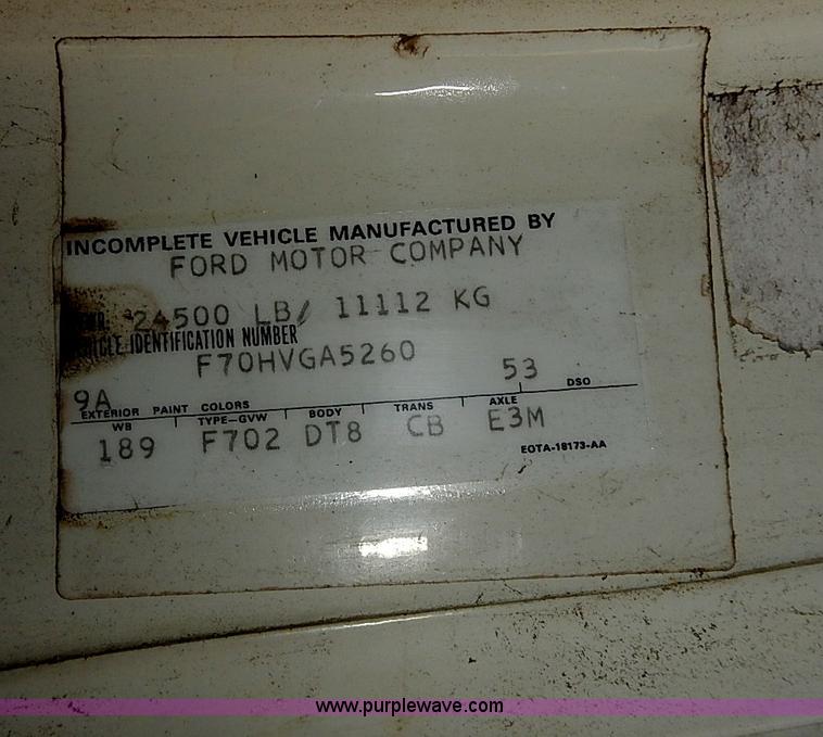 image for item I3688 1980 Ford F350 flatbed pickup truck