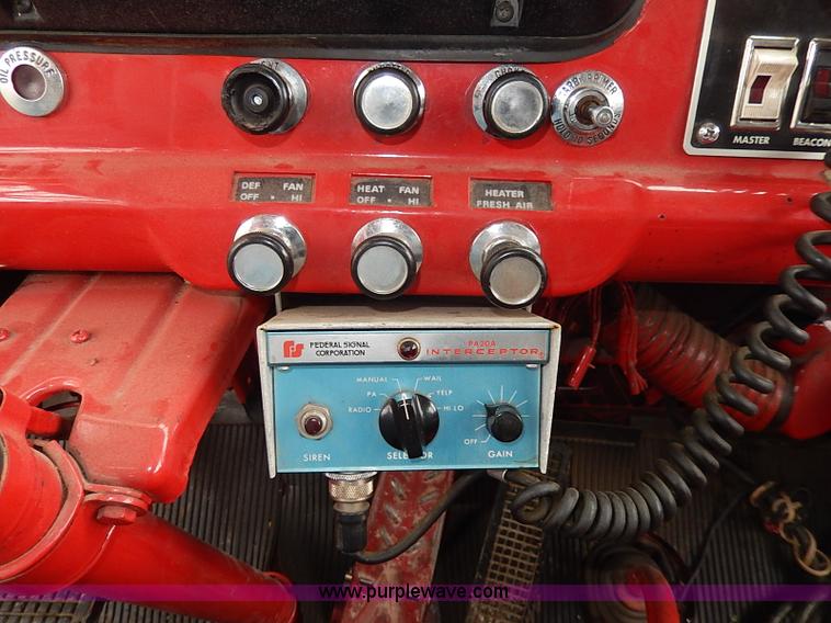 image for item I3691 1979 Ford C900-23038 Seagrave fire truck