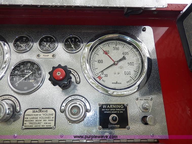 image for item I3691 1979 Ford C900-23038 Seagrave fire truck