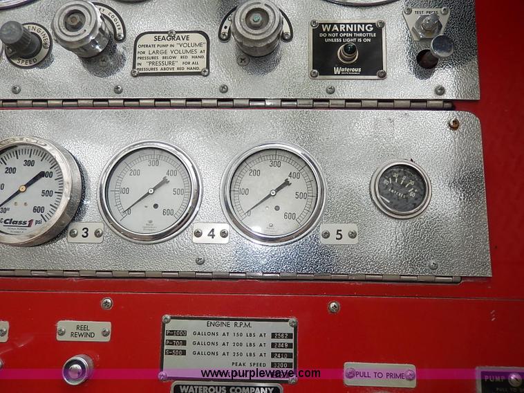 image for item I3691 1979 Ford C900-23038 Seagrave fire truck