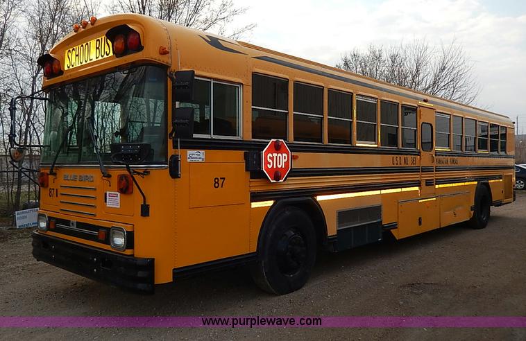 image for item I3698 1998 Blue Bird TC2000 school bus