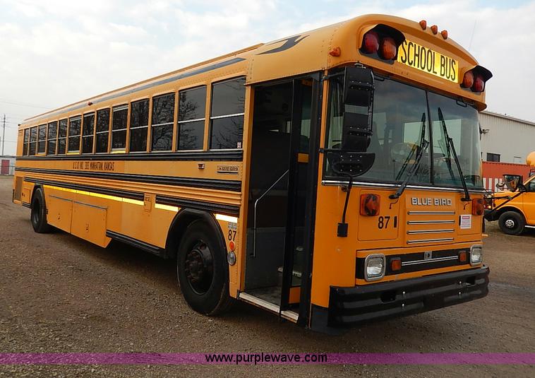 image for item I3698 1998 Blue Bird TC2000 school bus