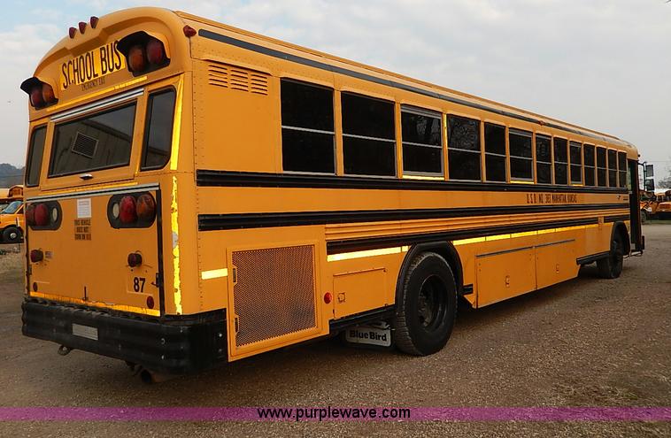 image for item I3698 1998 Blue Bird TC2000 school bus