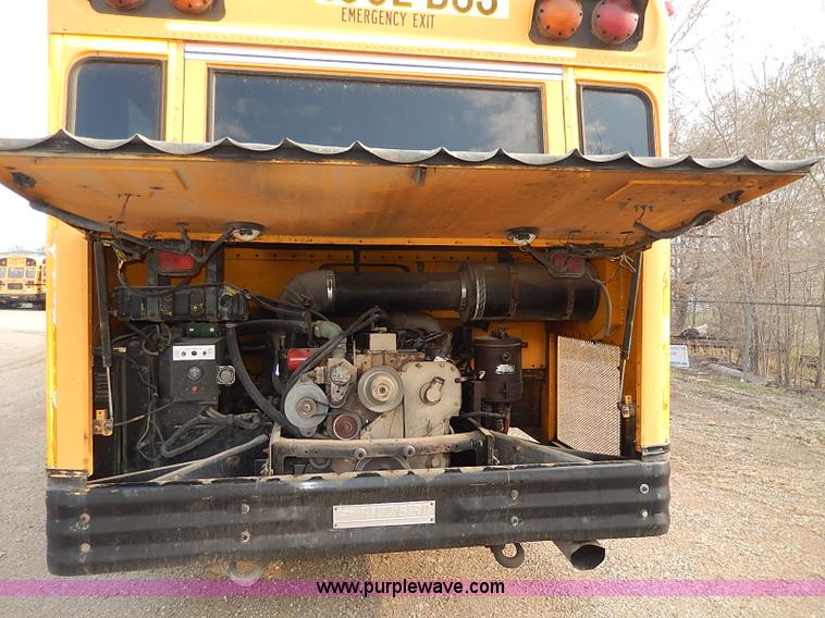 image for item I3698 1998 Blue Bird TC2000 school bus