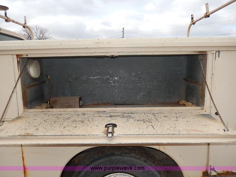 image for item I3721 1986 Chevrolet Custom Deluxe 20 utility truck