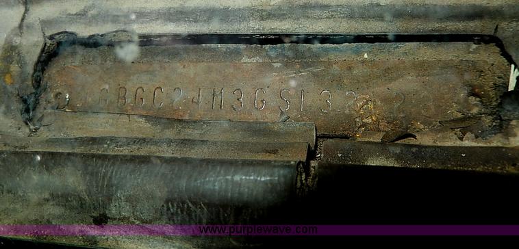 image for item I3721 1986 Chevrolet Custom Deluxe 20 utility truck