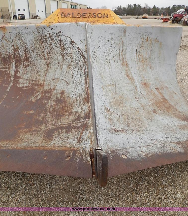 image for item I9270 Balderson BV11 12' V-plow