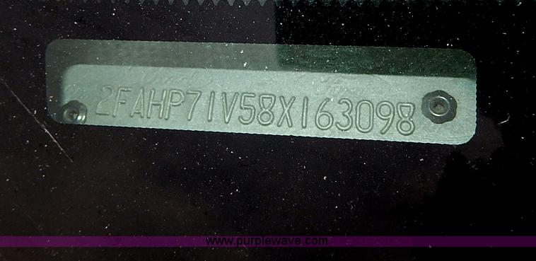 image for item I9280 2008 Ford Crown Victoria Police Interceptor