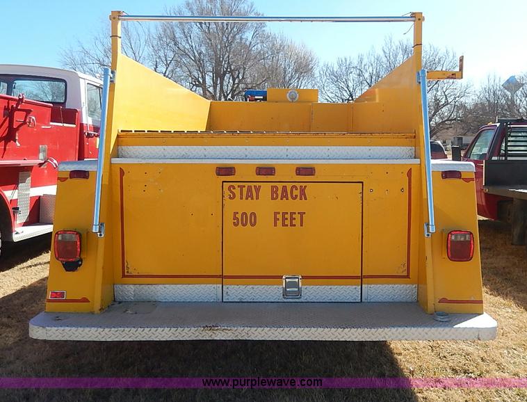 image for item I9307 1973 Chevrolet C60 fire truck