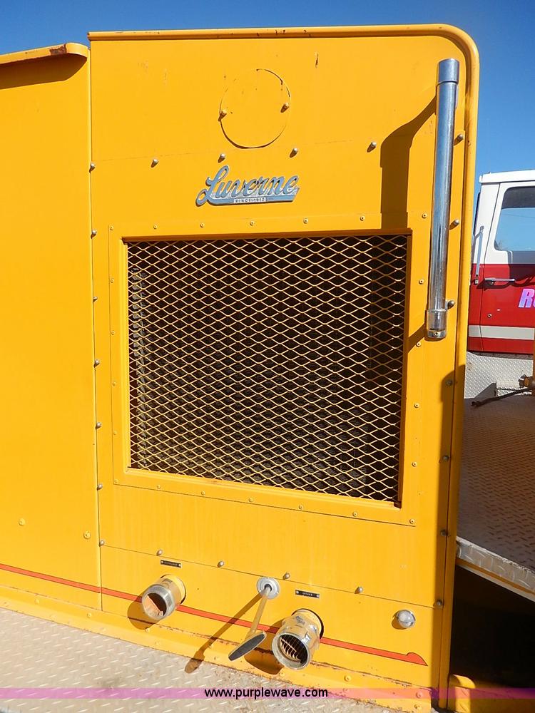 image for item I9307 1973 Chevrolet C60 fire truck