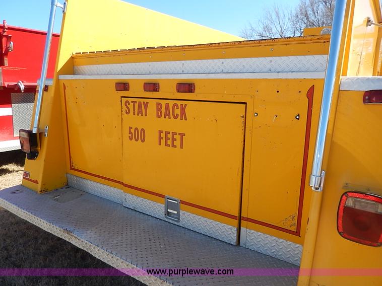 image for item I9307 1973 Chevrolet C60 fire truck