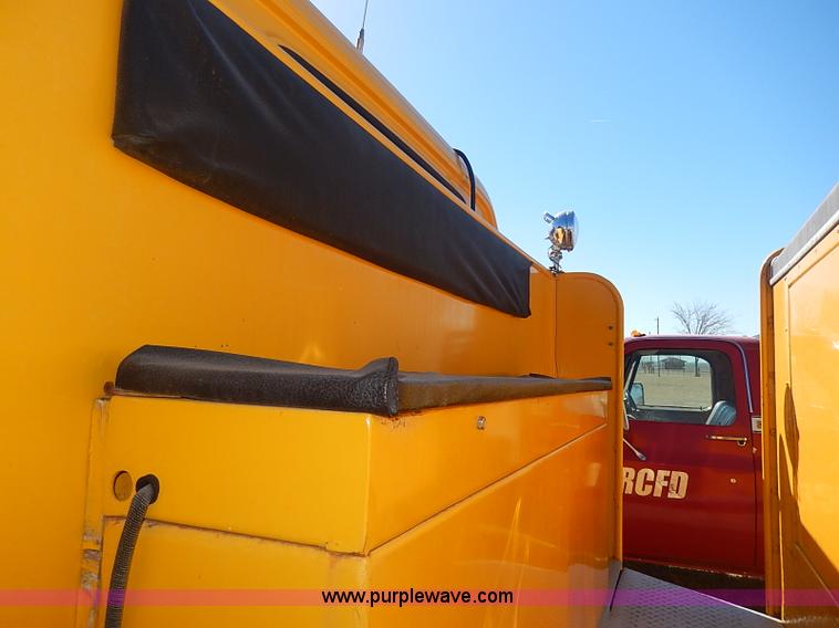 image for item I9307 1973 Chevrolet C60 fire truck