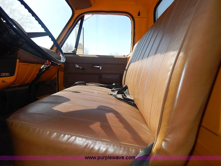 image for item I9307 1973 Chevrolet C60 fire truck