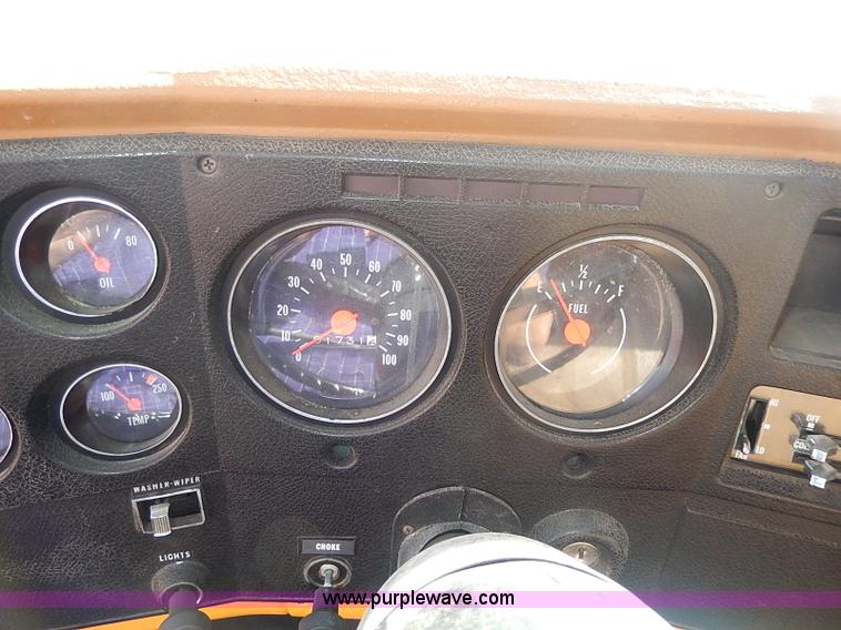 image for item I9307 1973 Chevrolet C60 fire truck