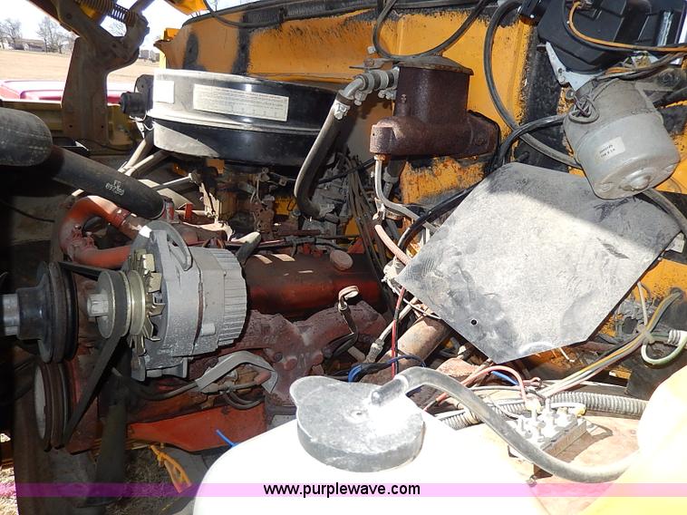 image for item I9307 1973 Chevrolet C60 fire truck