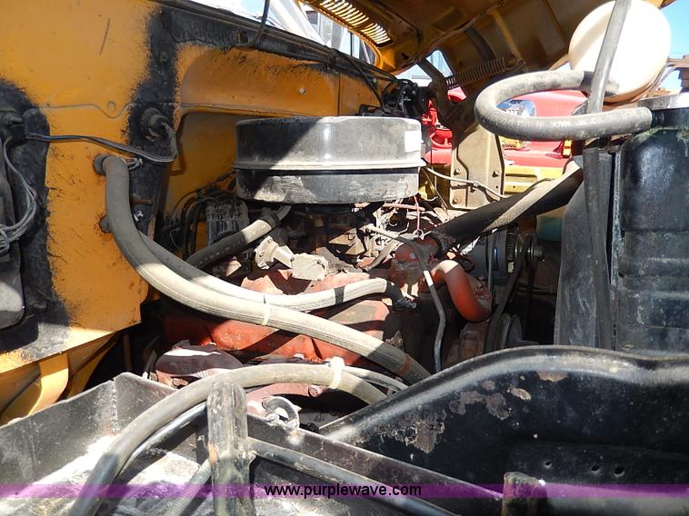 image for item I9307 1973 Chevrolet C60 fire truck