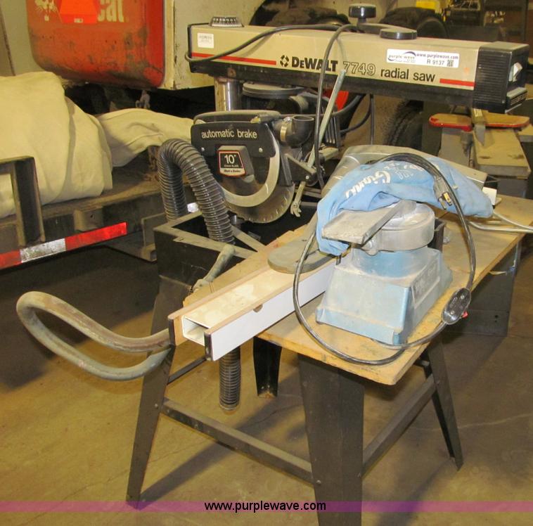 DeWalt 7749 radial arm saw in Des Moines, IA Item R9137 sold Purple