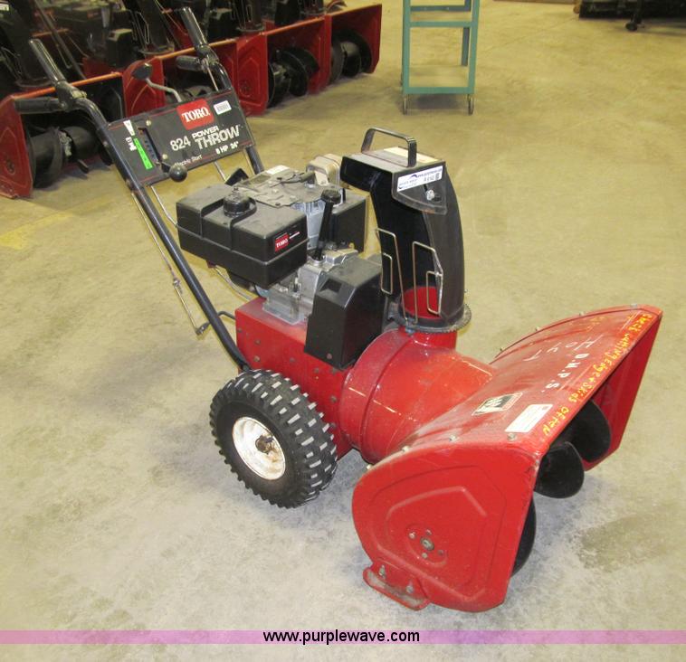 image for item R9143 Toro 824 self-propelled snow blower