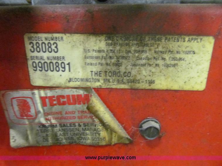 image for item R9147 Toro 824 self-propelled snow blower