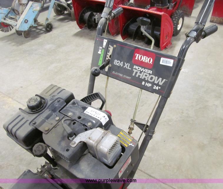 image for item R9150 Toro 824XL self-propelled snow blower